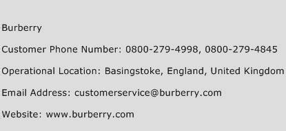 burberry email address|burberry customer support.